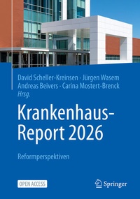 Enlarge image Cover: Krankenhaus-Report 2026 - Springer