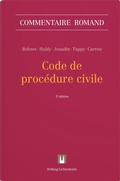 Cover: Code de proc&eacute;dure civile (CPC) - Helbing & Lichtenhahn