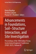 Cover: Advancements in Foundations, Soil-Structure Interaction, and Site Investigation - Springer