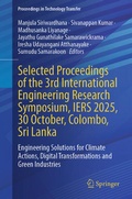 Cover: Selected Proceedings of the 3rd International Engineering Research Symposium, IERS 2025, 30 October, Colombo, Sri Lanka - Springer