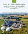 Cover: Waste Biorefinery Technologies for Sustainable Development - Elsevier