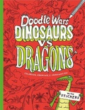 Cover: Doodle Wars Dinosaurs Vs Dragons - Gemini Books Group