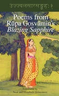 Cover: Poems from Rupa Gosvamin's Blazing Sapphire - Blazing Sapphire Press