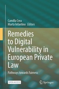 Cover: Remedies to Digital Vulnerability in European Private Law - Springer