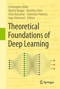 Enlarge image Cover: Theoretical Foundations of Deep Learning - Springer