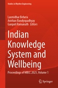 Cover: Indian Knowledge System and Wellbeing - Springer