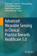 Cover: Advanced Wearable Sensing in Clinical Practice Towards Healthcare 5.0 - Springer