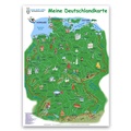 Cover: Meine Deutschlandkarte - F&M Verlag
