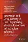 Cover: Innovation and Sustainability in Civil Engineering: Shaping Tomorrow's Infrastructure Volume 3 - Springer