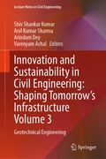 Cover: Innovation and Sustainability in Civil Engineering: Shaping Tomorrow's Infrastructure Volume 3 - Springer
