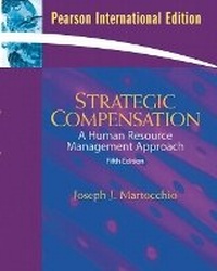 Enlarge image Cover: Strategic Compensation - Pearson