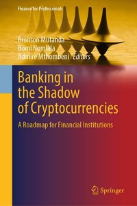 Enlarge image Cover: Banking in the Shadow of Cryptocurrencies - Springer