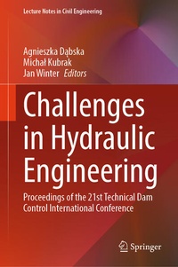 Enlarge image Cover: Challenges in Hydraulic Engineering - Springer