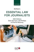 Cover: McNae's Essential Law for Journalists - Oxford University Press