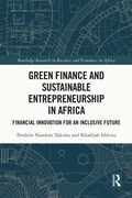 Cover: Green Finance and Sustainable Entrepreneurship in Africa - Routledge