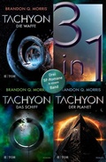 Cover: Tachyon - Die Waffe / Das Schiff / Der Planet - Drei SF-Romane in einem Band - Fischer Taschenbuch
