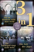 Cover: Die im Dunkeln sieht man nicht / Die Nachtigall singt nicht mehr / Die Zeit der J&auml;ger - Drei Krimis in einem Band - Fischer Taschenbuch