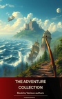 Cover: The Adventure Collection: Treasure Island, The Jungle Book, Gulliver's Travels... - The Ebook Emporium