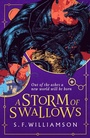 Cover: A Language of Dragons (3) - A Storm of Swallows - Harper Fire