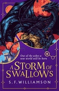 Cover: A Language of Dragons (3) - A Storm of Swallows - Harper Fire
