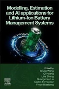 Cover: Modelling, Estimation and AI Applications for Lithium-Ion Battery Management Systems - Elsevier