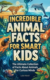 Enlarge image Cover: Incredible Animal Facts for Smart Kids: The Ultimate Collection of Facts About Animals For Curious Minds (Smart Kids Wonders Series, #1) - Book Bound Studios