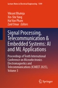 Cover: Signal Processing, Telecommunication & Embedded Systems: AI and ML Applications - Springer