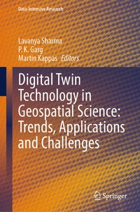 Enlarge image Cover: Digital Twin Technology in Geospatial Science: Trends, Applications and Challenges - Springer