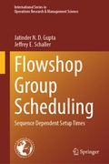 Cover: Flowshop Group Scheduling - Springer