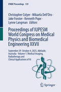 Cover: Proceedings of IUPESM World Congress on Medical Physics and Biomedical Engineering XXVII - Springer
