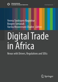 Enlarge image Cover: Digital Trade in Africa - Springer