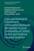 Cover: Legal and Axiological Determinants of Innovative Democratic Mechanisms in Local Communities of Central, Eastern and Southern European Countries - Springer