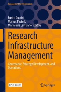 Enlarge image Cover: Research Infrastructure Management - Springer