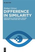 Cover: Difference in Similarity - De Gruyter