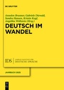Cover: Deutsch im Wandel - De Gruyter