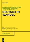 Cover: Deutsch im Wandel - De Gruyter