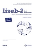 Cover: liseb-2. Literacy- und Sprachentwicklung beobachten - Fortgeschrittene - Verlag Herder