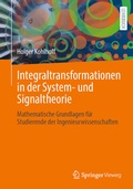 Cover: Integraltransformationen in der System- und Signaltheorie - Springer Vieweg