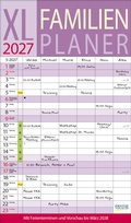 Cover: XL Familienplaner 2027 - Korsch Verlag