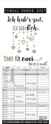 Enlarge image Cover: Visual Words Timer für 2 2027 - Korsch Verlag