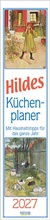 Cover: Hildes K&uuml;chenplaner 2027 - Korsch Verlag