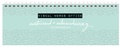 Cover: Tischquerkalender Visual Words Office 2027 - Korsch Verlag