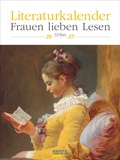 Cover: Literaturkalender Frauen lieben Lesen 2027 - Korsch Verlag