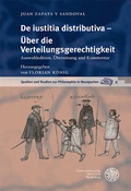 Bild: De iustitia distributiva - &Uuml;ber die Verteilungsgerechtigkeit - Universit&auml;tsverlag Winter