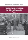 Cover: Herausforderungen im Eingriffsrecht - Verlag f&uuml;r Polizeiwissenschaft