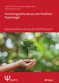 Cover: Forschungsbefunde aus der Positiven Psychologie - Pabst Science Publishers