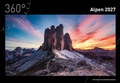Cover: Alpen Premiumkalender 2027 - 360&deg; medien