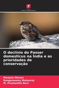 Cover: O declinio do Passer domesticus na India e as prioridades de conservacao - Edicoes Nosso Conhecimento