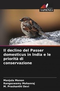 Cover: Il declino del Passer domesticus in India e le priorita di conservazione - Edizioni Sapienza