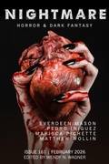 Cover: Nightmare Magazine, Issue 161 (February 2026) - Adamant Press